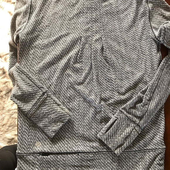 Lululemon Rush Hour Long Sleeve Hazy Heather - Picture 7 of 8